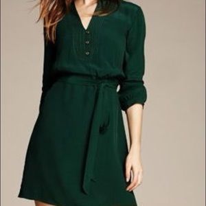 Banana Republic Green Shirt Dress